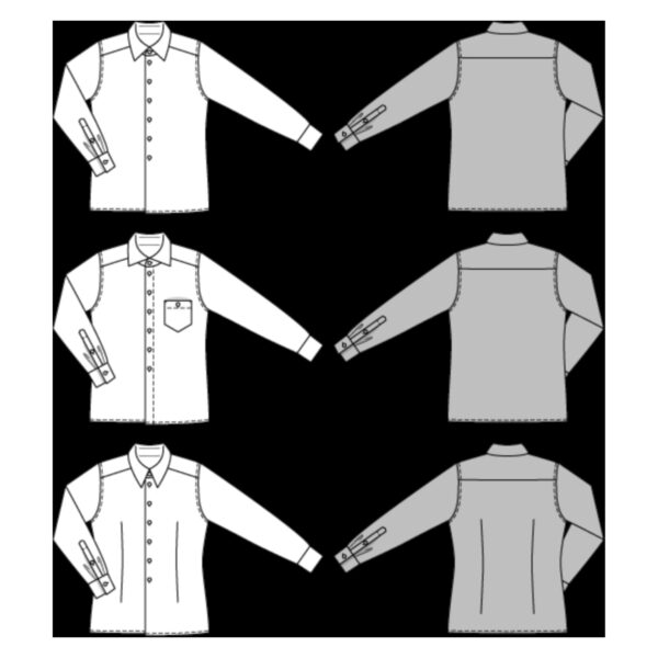 Burda Style Schnittmuster - Hemd - tailliert - Nr. 7045 – Bild 10
