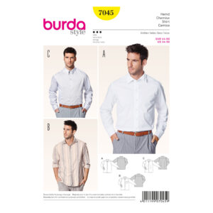 Burda Style Schnittmuster - Hemd - tailliert - Nr. 7045