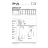Burda Style Schnittmuster - Kleid - Nr. 7100 – Bild 4