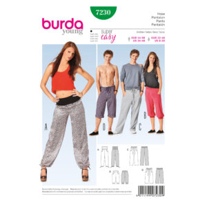 Burda Young Schnittmuster - Hose - Nr.7230