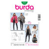 Burda Style Schnittmuster - Umhang - Cape - Poncho - Nr. 7313