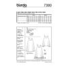 Burda Style Schnittmuster - Kleid - Trägerkleid & Sommer-Tunika - Nr. 7390 – Bild 8