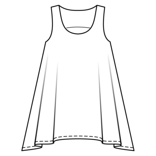 Burda Style Schnittmuster - Kleid - Trägerkleid & Sommer-Tunika - Nr. 7390 – Bild 7