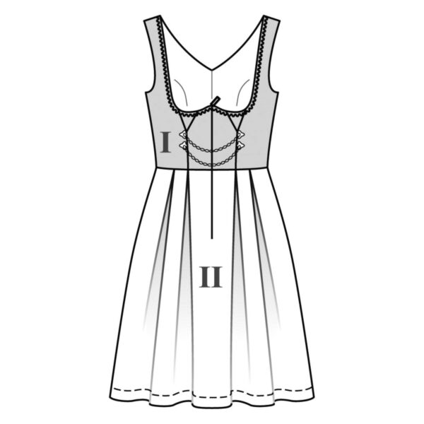 Burda Style-Schnittmuster - Dirndl, Rock, Bluse - 7443 – Bild 5