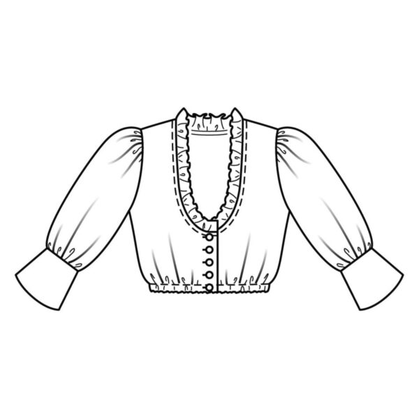 Burda Style-Schnittmuster - Dirndl, Rock, Bluse - 7443 – Bild 7