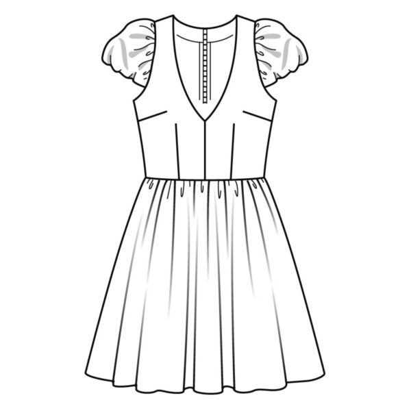 Burda Style-Schnittmuster - Kleid - 7556 – Bild 5