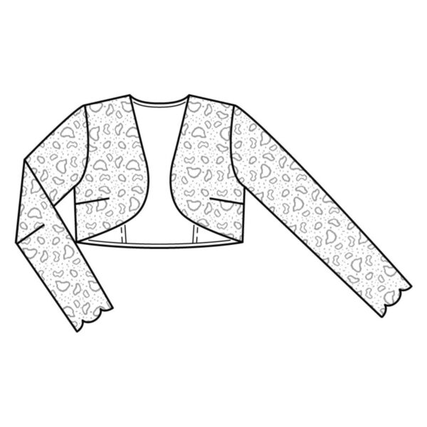 Burda Schnittmuster - Jacke - Kurzjacke - Bolero - Nr. 7686 – Bild 5
