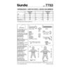 Burda Schnittmuster - Puppenkleider - Kostüm, Ballkleid, Hose, .... - Nr. 7753 – Bild 9