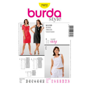 Burda Style Schnittmuster - Kleid - Bluse - Top - Nr. 7972