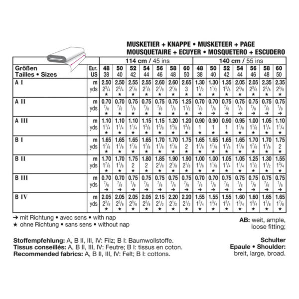 Burda Style Schnittmuster - Musketier & Knappe, historische Gewandung - Nr. 7976 – Bild 5