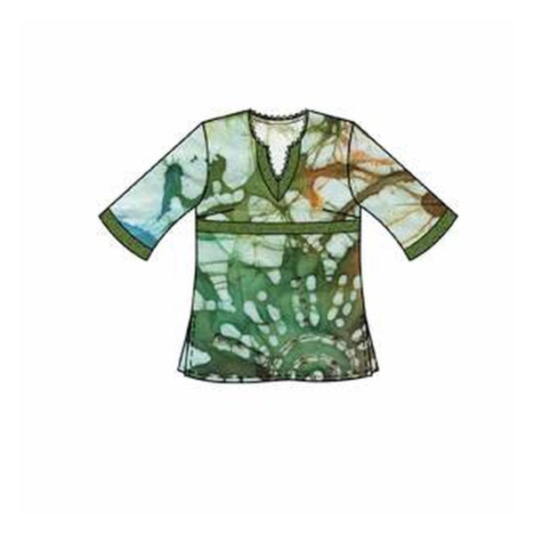 Burda Style Schnittmuster - Bluse - Tunika - 3/4 Arm - Nr. 8100 – Bild 4