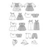 Burda Style Schnittmuster - Puppenkleider - Kombination - Set - Nr. 8308 – Bild 7