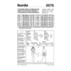 Burda Style Schnittmuster - Puppenkleid - Kombination -Mannequin - Nr. 8576 – Bild 3