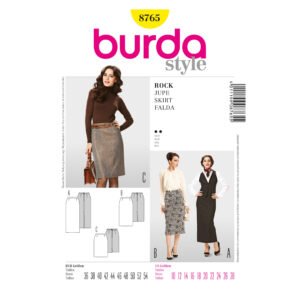 Burda-Style-Schnittmuster - Rock - 8765