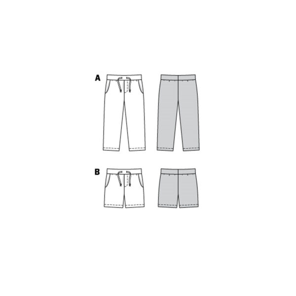 Burda Kids Schnittmuster - Hose - lang & kurz - Nr.9292 – Bild 9