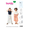 Burda Schnittmuster - Gummizughose - Culotte - 7/8 Länge- Nr.9302
