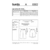 Burda Schnittmuster - Gummizughose - Culotte - 7/8 Länge- Nr.9302 – Bild 9