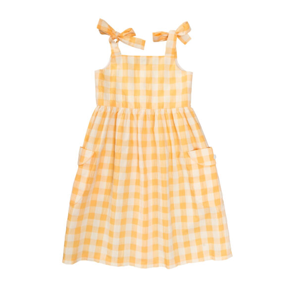 Burda Schnittmuster - Trägerkleid v. durchgeknöpft - eingereihter Rock - Nr.9304 – Bild 4