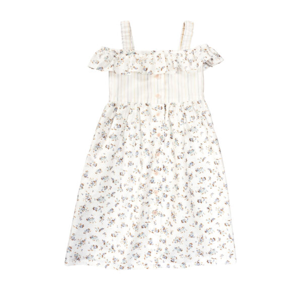 Burda Schnittmuster - Trägerkleid v. durchgeknöpft - eingereihter Rock - Nr.9304 – Bild 6