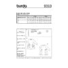 Burda Kids Schnittmuster - Kleid - Langarmkleidchen - Nr.9310 – Bild 8