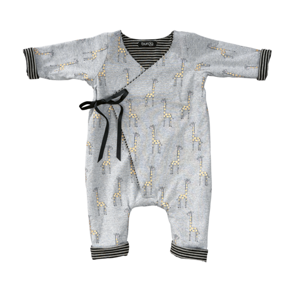 Burda Kids Schnittmuster - Strampler - Wickelstrampler - Nr.9314 – Bild 3