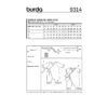 Burda Kids Schnittmuster - Strampler - Wickelstrampler - Nr.9314 – Bild 6