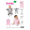 Burda Kids Schnittmuster - Strampler - Wickelstrampler - Nr.9314