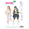 Burda Kids Schnittmuster - Hose - Bindebund - Short - Nr.9324