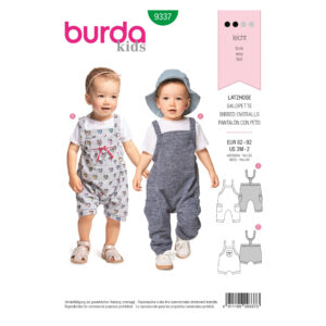 Burda Style Schnittmuster - Hose - Latzhose - Nr. 9337