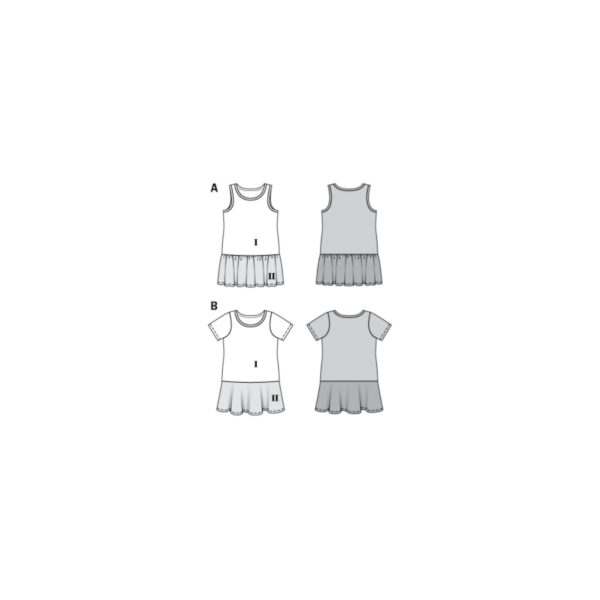 Burda Style Schnittmuster - Trägerkleid, Shirtkleid & Rock - Nr.9341 – Bild 6