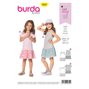 Burda Style Schnittmuster - Trägerkleid, Shirtkleid & Rock - Nr.9341