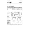 Burda Kids-Schnittmuster - Hose - 9342 – Bild 4