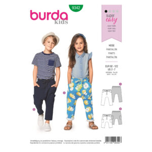 Burda Kids-Schnittmuster - Hose - 9342