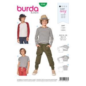 Burda Kids-Schnittmuster - Shirt - Longsleeve - 9346