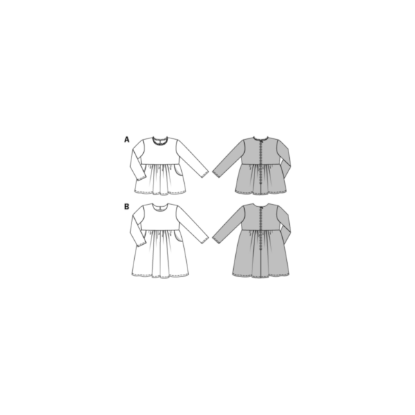 Burda Style Schnittmuster - Kleid & Bluse - Nr. 9350 – Bild 6
