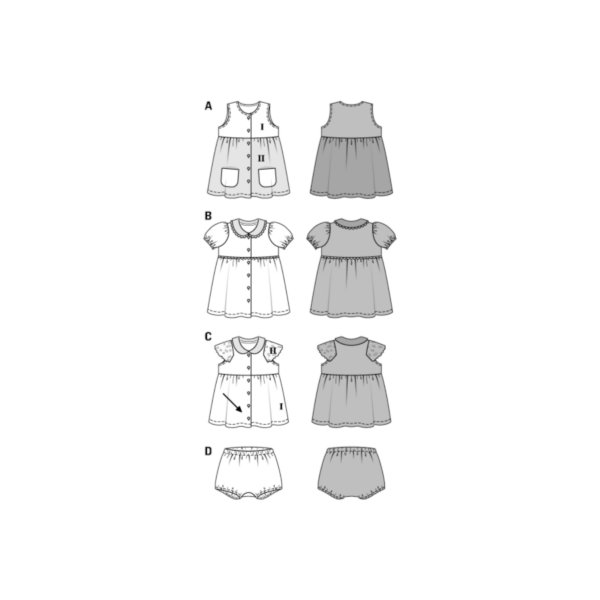 Burda-Kids-Schnittmuster - Kleid - Hose - 9357 – Bild 10