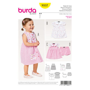 Burda-Kids-Schnittmuster - Kleid - Hose - 9357