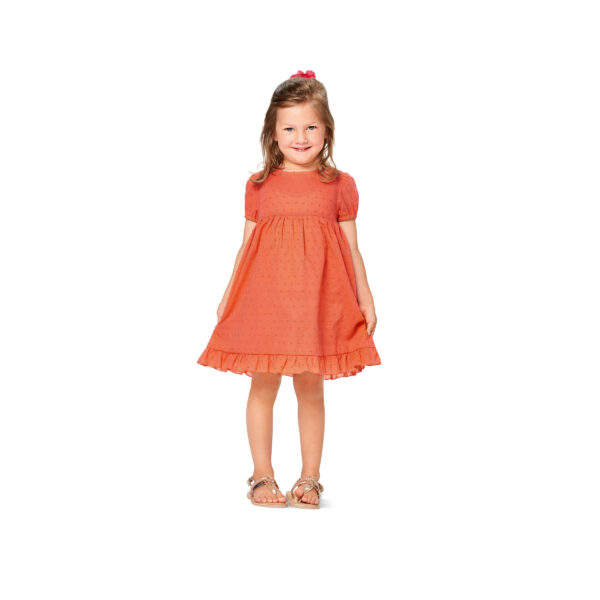 Burda Schnittmuster - Kleid & Bluse - eingereiter Rock mit Saumrüsche - Nr. 9362 – Bild 4
