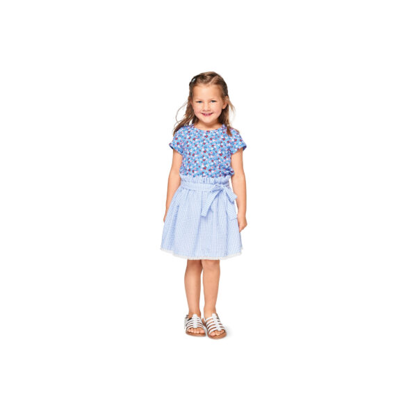 Burda Style Schnittmuster - Rock + Shirt - Flügelärmel & Gummizug - Nr. 9364 – Bild 3