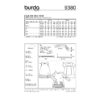 Burda Kids Schnittmuster - Kleid - Kleidchen mit Saumblenden - Nr.9380 – Bild 5