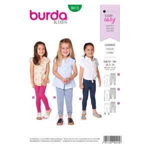 Burda Schnittmuster - Leggings - Nr. 9415
