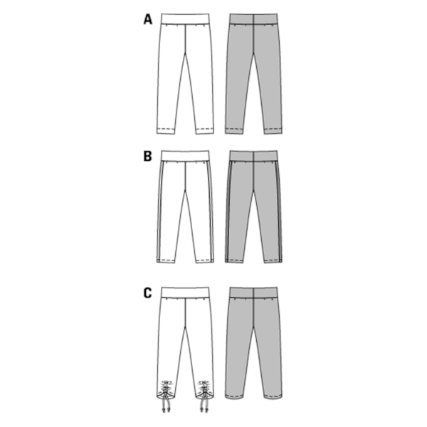 Burda Schnittmuster - Leggings - Nr. 9415 – Bild 7