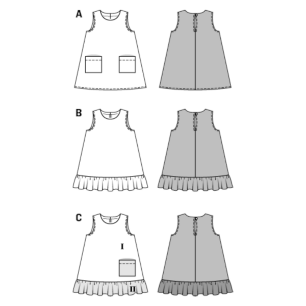Burda Style Schnittmuster - Kleid - Hängerkleid - Sommerkleid - Nr. 9420 – Bild 5