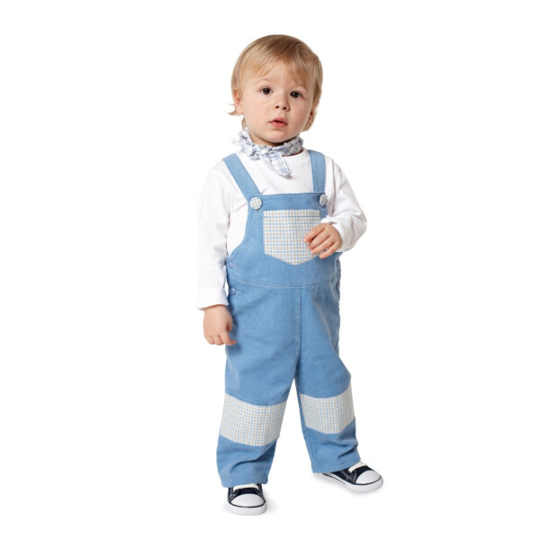 Burda Kids Schnittmuster - Latzhose & Kleid - Trägerrock - Nr. 9424 – Bild 4