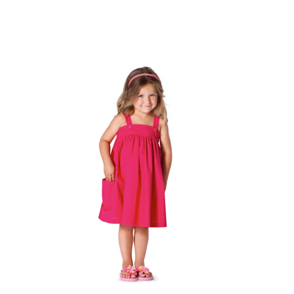Burda Kids Schnittmuster - Kleid - Trägerkleid & Hose – Nr.9437 – Bild 2