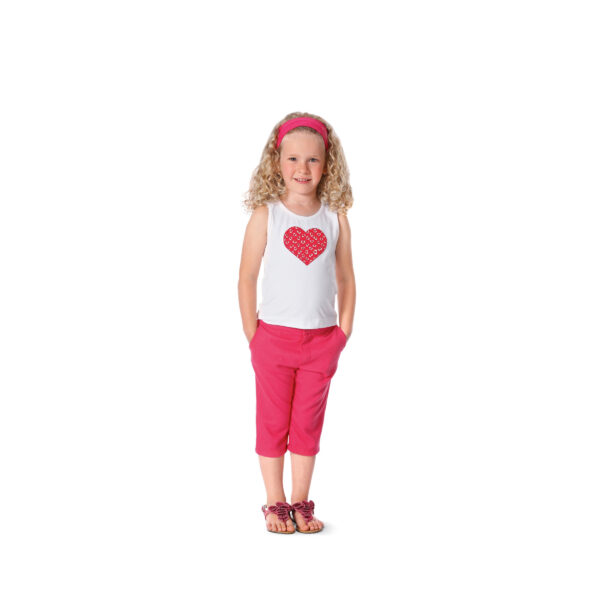 Burda Kids Schnittmuster - Shirt - Trägertop - Longsleeve - Nr. 9439 – Bild 3