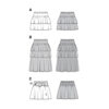Burda Kids-Schnittmuster - Rock - 9442 – Bild 6