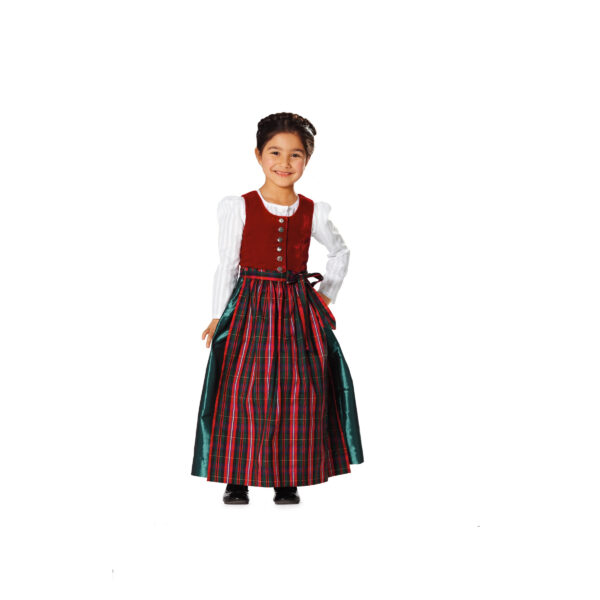 Burda Kids-Schnittmuster -  Kleid, Dirndl - 9509 – Bild 3