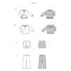 Burda Schnittmuster - Jogginganzug - für Jungen & Mädchen - Nr. 9672 – Bild 6