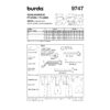 Burda Schnittmuster - Schlafanzug für Kinder - Nr. 9747 – Bild 2